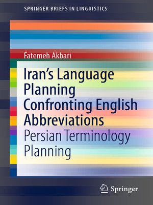 cover image of Iran's Language Planning Confronting English Abbreviations
